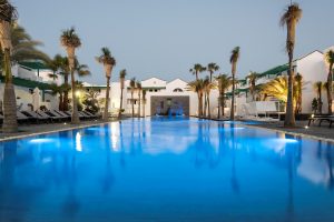 Barcelo Teguise Beach on Lanzarote island