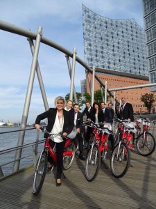 Team of The Westin Hamburg - General manager Dagmar Zechmann and her team