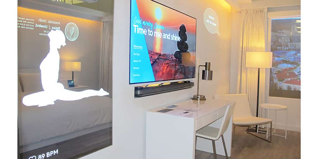 Marriott launch the hospitality industry’s Internet of Things (IoT) hotel room to inspire the ultimate hotel experience of the future.