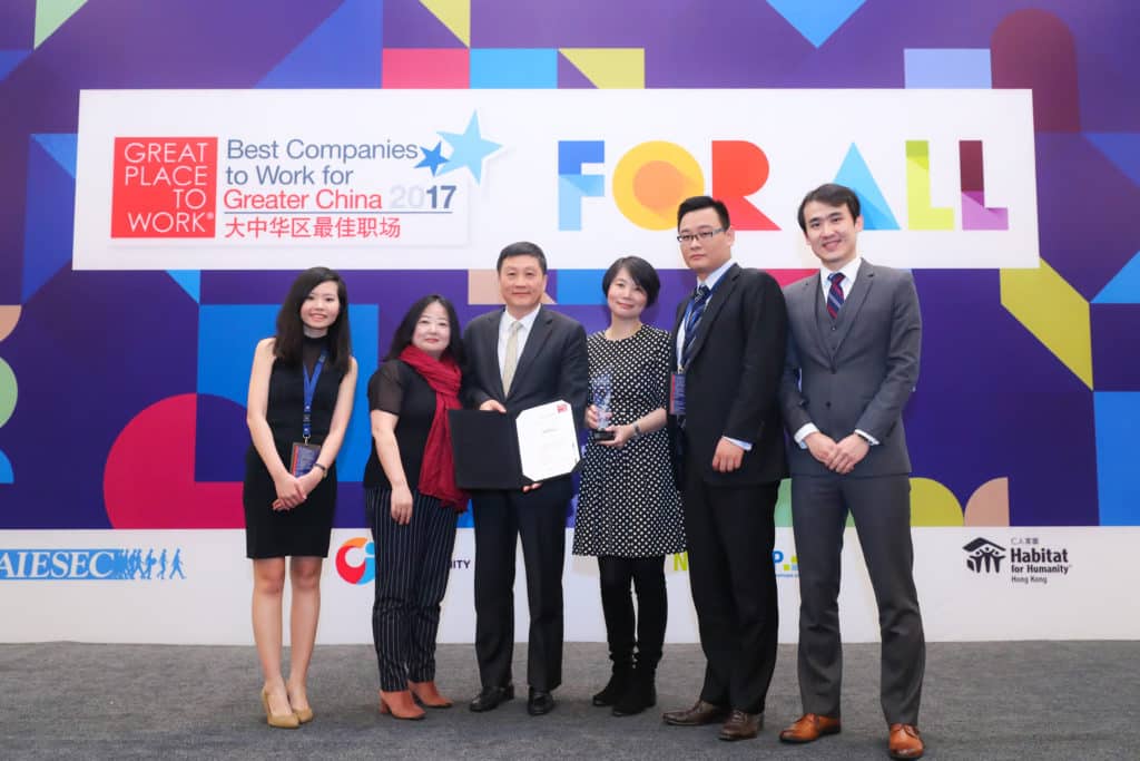 Hilton Again Recognized as Leading Employer in Greater China/Prestigious Best Companies to Work For accolade reaffirms Hilton’s exceptional company culture