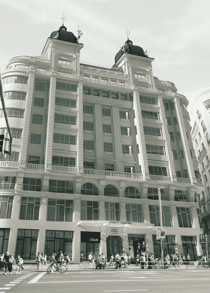 Hyatt Centric Gran Via Madrid. 