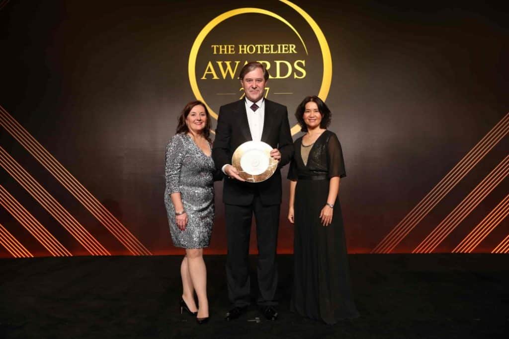 Walter Junger wins APAC Corporate Hotelier of Hotelier Awards 2017